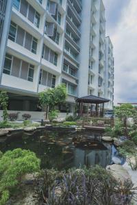 Bygningen som lejligheden ligger i