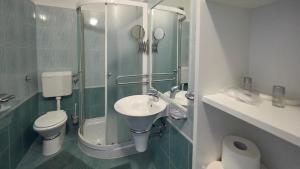 Koupelna v ubytování B&B Villa Vela
