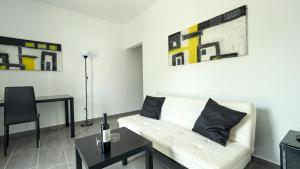 Posezení v ubytování B&B Villa Vela