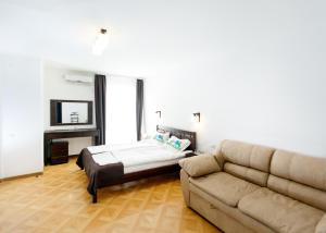 Posteľ alebo postele v izbe v ubytovaní GORHouse Hotel