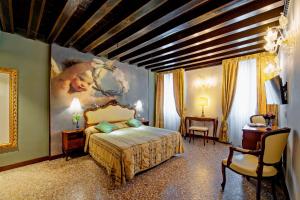 Voodi või voodid majutusasutuse Hotel Scandinavia - Relais toas