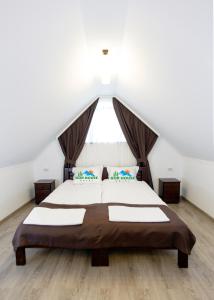 Posteľ alebo postele v izbe v ubytovaní GORHouse Hotel + 37 fotografií