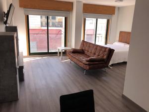 Posezení v ubytování Apartamentos Augusto