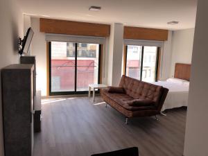 Posezení v ubytování Apartamentos Augusto
