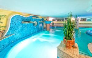 Hotel Terme Tritone Resort & Spa内部或周边的泳池