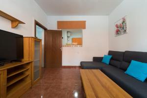 TV a/nebo společenská místnost v ubytování Private Solarium - 2BR House Near the Airport
