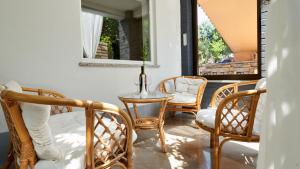 Posezení v ubytování B&B Villa Vela
