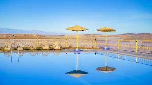 Ecolodge l'île de Ouarzazate tesisinde veya buraya yakın yüzme havuzu