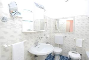 Koupelna v ubytování Hotel Il Burchiello