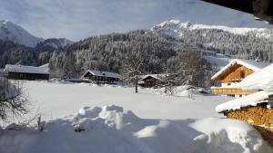 Haus Baumgartner v zime