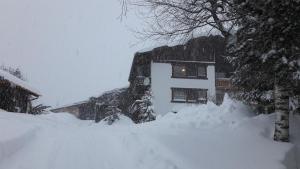 Haus Baumgartner v zime