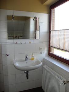 Ferienwohnung Quaiser tesisinde bir banyo