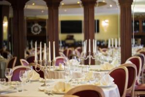 Restaurace v ubytování Grand Hotel Osman Ristorante il Danubio