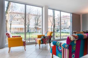 Zona d'estar a Residence Cigno