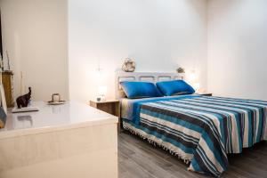 A bed or beds in a room at Mediterranean house