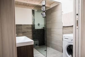 A bathroom at Mediterranean house