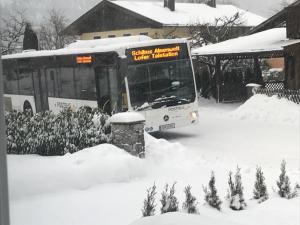 Haus Cäcilia v zimě