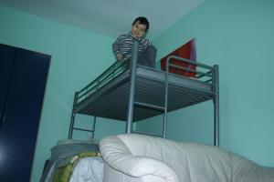 Letto o letti in una camera di Why Me Eco-friendly Hostel
