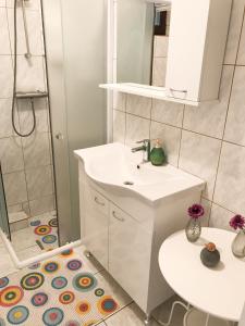 Ein Badezimmer in der Unterkunft Vila Virago