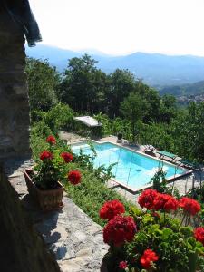 Bazén v ubytování Agriturismo Saudon nebo v jeho okolí
