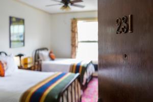 Postel nebo postele na pokoji v ubytování Hotel Congress