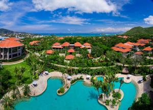 Bird's-eye view ng Luhuitou State Guesthouse & Resort