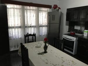 A cozinha ou kitchenette de Casa Santana do Paraíso