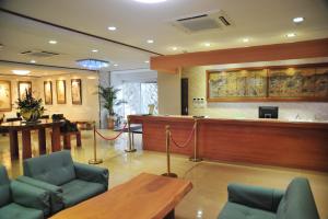 Lobbyen eller receptionen på Kashikojima Hotel Bay Garden
