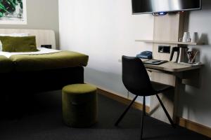 Postel nebo postele na pokoji v ubytování Best Western Hotel Svava