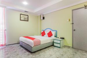 Postel nebo postele na pokoji v ubytování Hotel Fuji