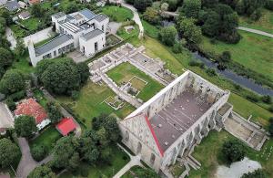 Letecký snímek ubytování Pirita Klooster Guest House