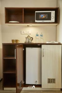 Kuchyň nebo kuchyňský kout v ubytování Ranikunj Boutique Hotel