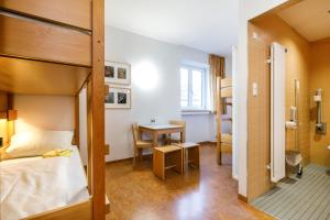 Vuode tai vuoteita majoituspaikassa Jugendherberge Garmisch-Partenkirchen - membership required!