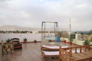 Balkón nebo terasa v ubytování Harmony House Luxor
