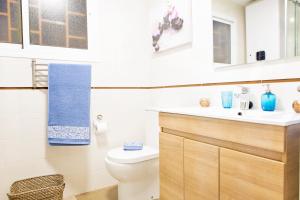 Kúpeľňa v ubytovaní Apartamento Lujo frente al Mar Centro de Malaga