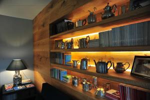 Příslušenství pro přípravu čaje a kávy v ubytování Alpi & Golf Hotel