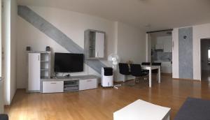 Telewizja i/lub zestaw kina domowego w obiekcie Appartement Top 7