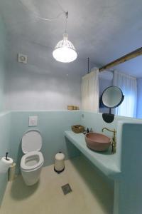 Villa Melani tesisinde bir banyo