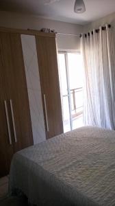 Cama o camas de una habitación en Apartamento - Pé na Areia