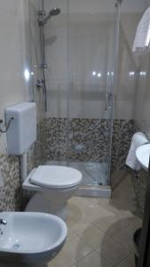 Koupelna v ubytování Hotel Chopin
