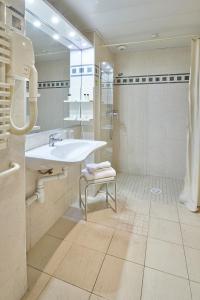 Koupelna v ubytování Residence Vacances Bleues le Mediterranée