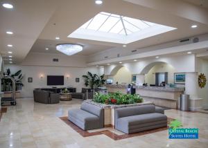 Posezení v ubytování Crystal Beach Suites Miami Oceanfront Hotel