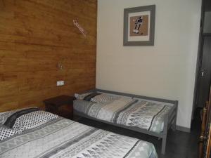 Postel nebo postele na pokoji v ubytování Hotel Valérie