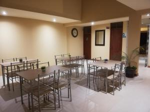 En restaurant eller et andet spisested på Hotel Caxa Wasi