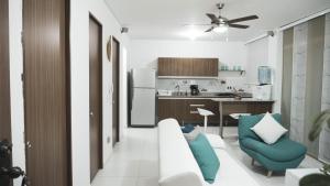Kuchyň nebo kuchyňský kout v ubytování Condominio Terrazas del Sol