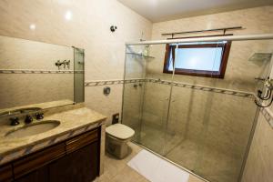 Phòng tắm tại Bosque Oriri