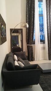 Posezení v ubytování Luxory Loft