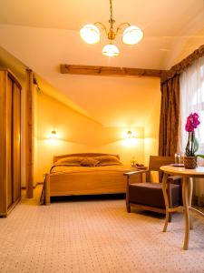 Ένα ή περισσότερα κρεβάτια σε δωμάτιο στο Elizabete Design Hotel