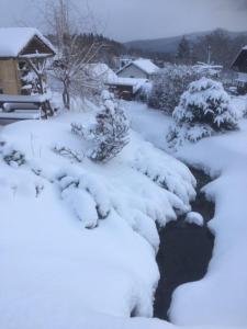 Apartmán Filipovice s letní terasou v zime