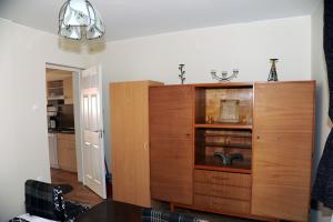 Kuchyňa alebo kuchynka v ubytovaní Arany Szőlő Wellness Apartmanház